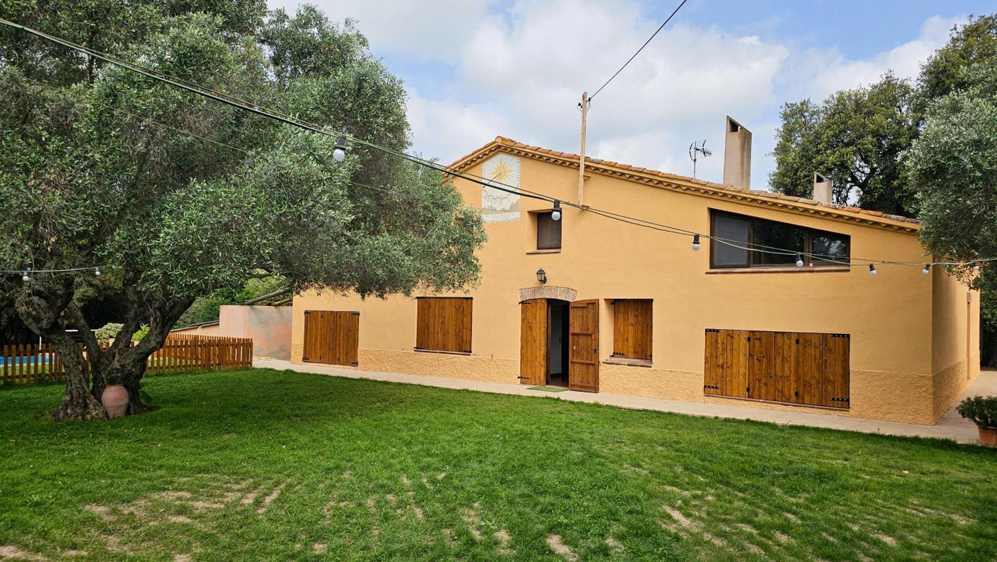 Casa Rural El Bruguer Vell Santa Eulalia de Ronsaná Kültér fotó